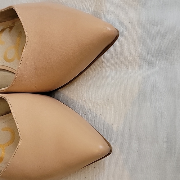 Sam Edelmam 3" nude heels, leather - Picture 4 of 9